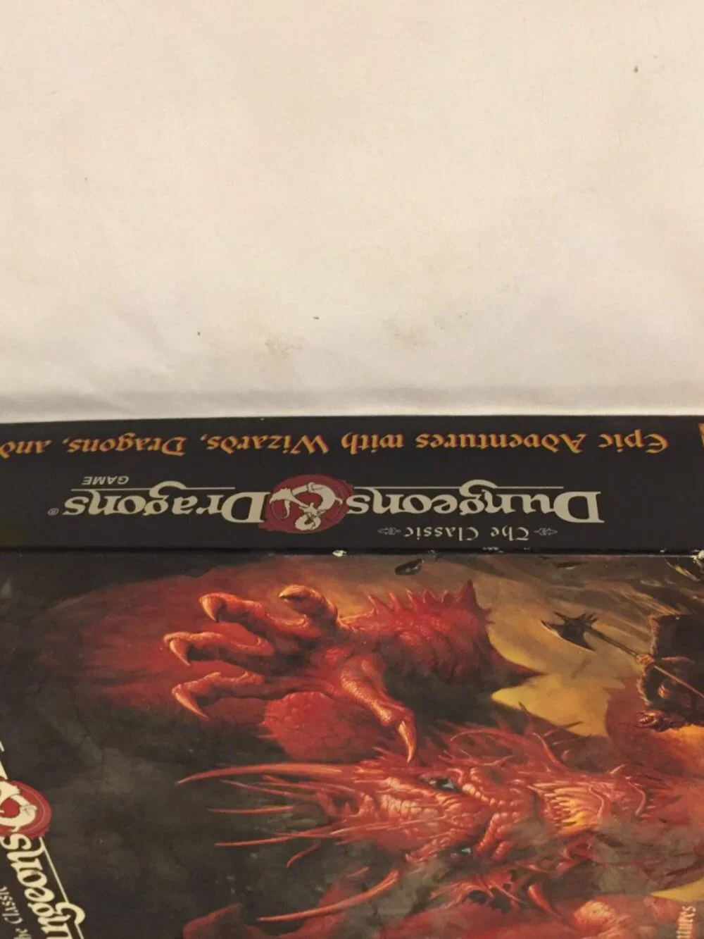 The Classic Dungeons & Dragons Game Box Set 1994 *INCOMPLETE* AS SHOWN TSR 1106